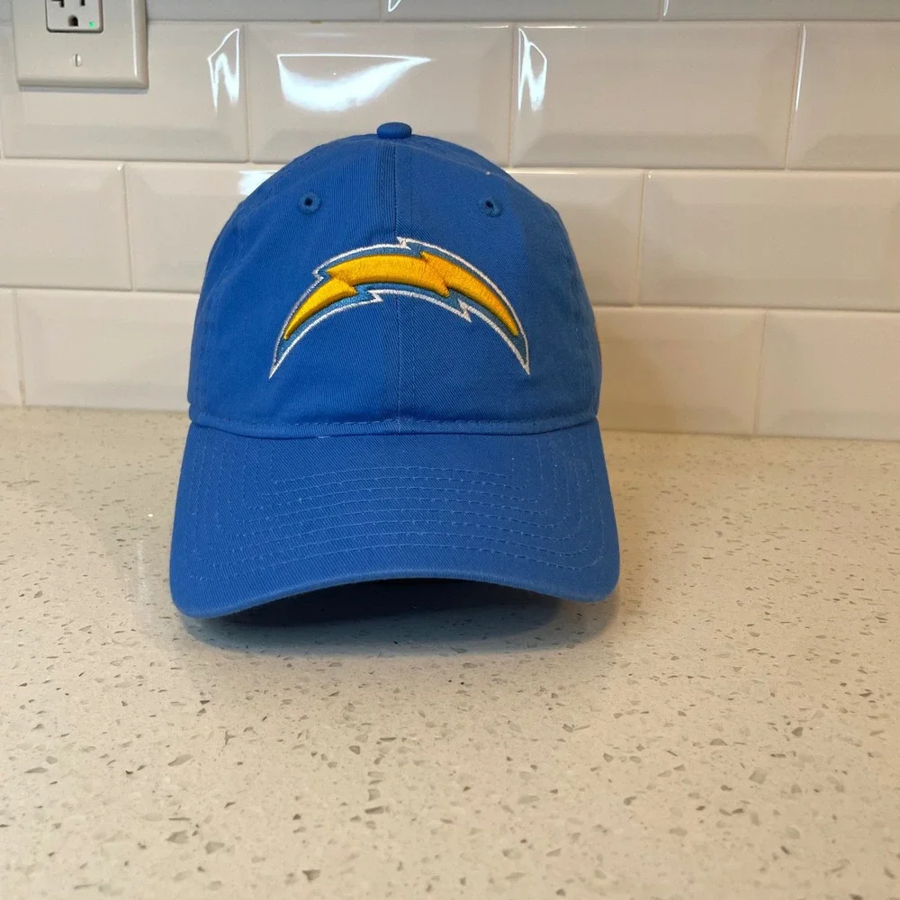 New Era 9TWENTY Los Angeles Chargers Hat Mens Blue NFL Adjustable Strapback Cap